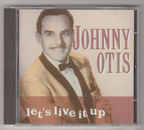 JOHNNY OTIS CD Let's Live It Up, Cd's en Dvd's, Cd's | Rock, Zo goed als nieuw, Rock-'n-Roll, Ophalen of Verzenden