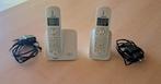 Draagbare telefoon Philips, Enlèvement, Utilisé, 2 combinés