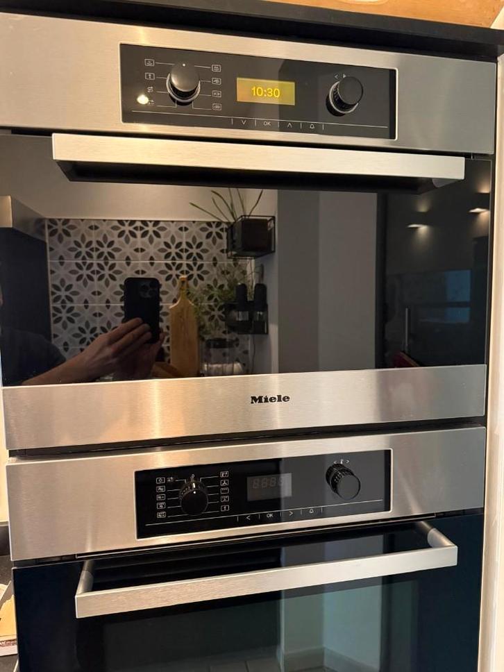 stoomoven Miele, Electroménager, Fours, Utilisé, Encastré, 45 à 60 cm, 45 à 60 cm, Vapeur, Enlèvement