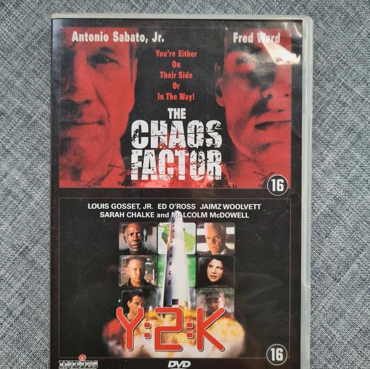 Le facteur chaos (2000) Y:2:K (1999), CD & DVD, DVD | Action, Comme neuf, Enlèvement ou Envoi