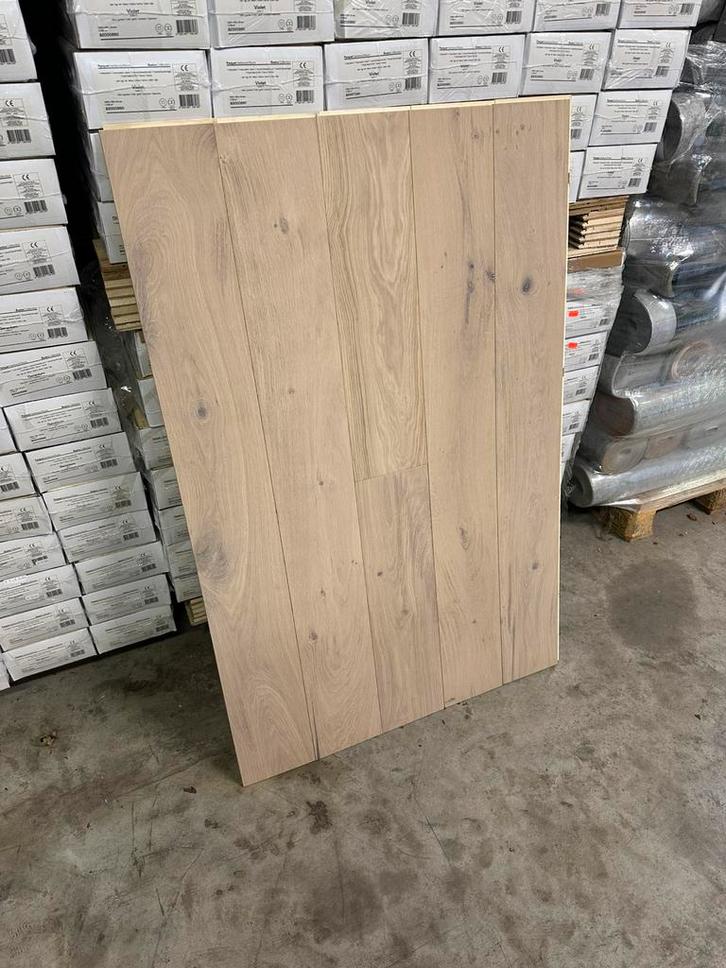 Grote overschotten nieuwe parket vloer!, Doe-het-zelf en Bouw, Platen en Panelen, Zo goed als nieuw, Ophalen