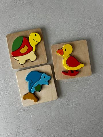 3 leuke puzzels peuter beschikbaar voor biedingen