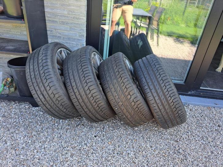 Continentalbanden Zomer 235/40 R19  + velg – Opel Zafira, Auto-onderdelen, Banden en Velgen, Band(en), Zomerbanden, 19 inch, Overige
