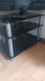 Tv meubel, Ophalen of Verzenden, Zo goed als nieuw, Glas