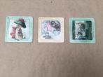 Drie coasters onderleggers Beatrix Potter, Verzamelen, Ophalen of Verzenden, Zo goed als nieuw