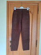 Pantalon brun en lin Taille 36/38 neuf!, Neuf, Maria José Navarro, Taille 36 (S), Brun