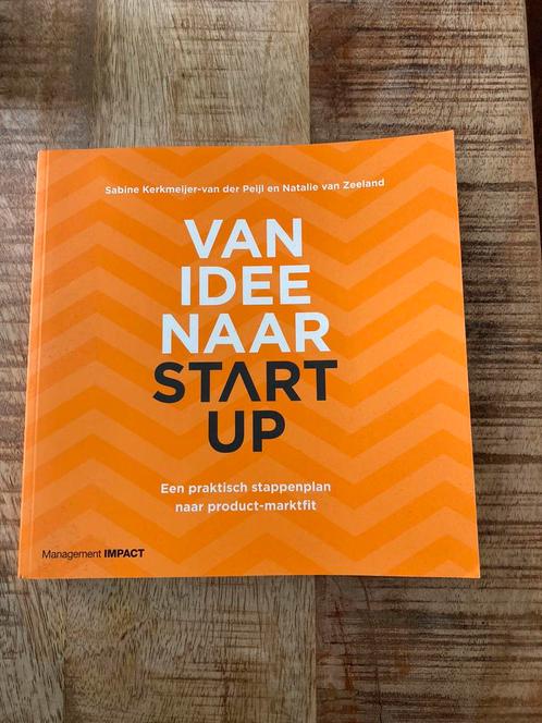 Natalie van Zeeland - Van idee naar start-up, Livres, Science, Comme neuf, Enlèvement ou Envoi