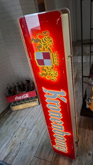 Lichtreclame Kronenburg beschikbaar voor biedingen