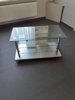 tv-meubel, Huis en Inrichting, Ophalen, 100 tot 150 cm, Zo goed als nieuw, Glas