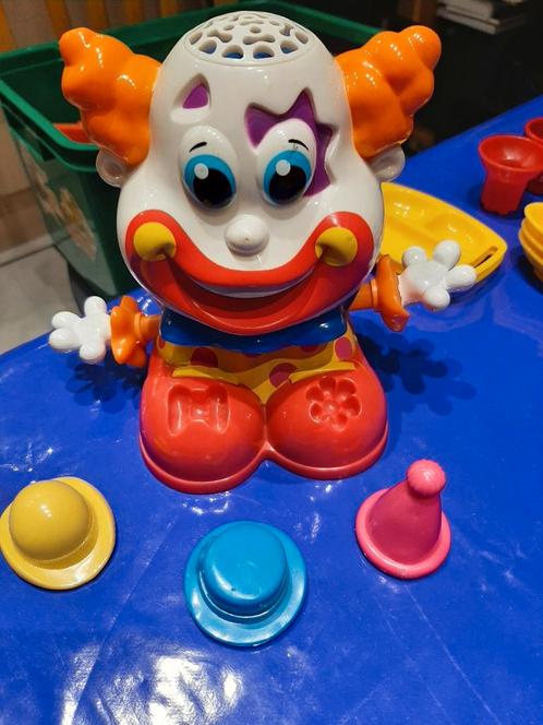 Play doh boetseerkleiclown, Kinderen en Baby's, Speelgoed | Educatief en Creatief, Zo goed als nieuw, Ophalen of Verzenden