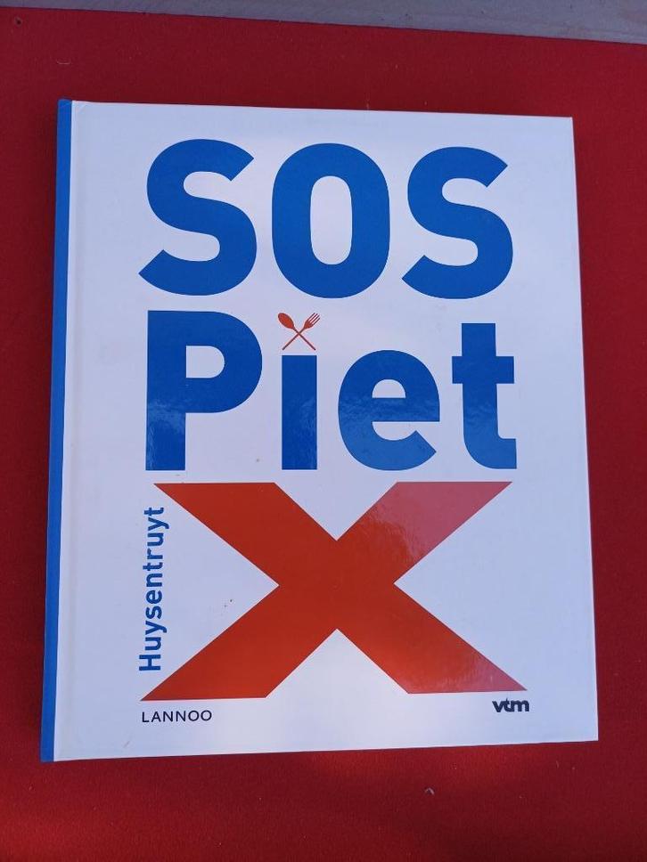Kookboeken SOS Piet X en 5, Boeken, Kookboeken, Zo goed als nieuw, Voorgerechten en Soepen, Hoofdgerechten, Taart, Gebak en Desserts