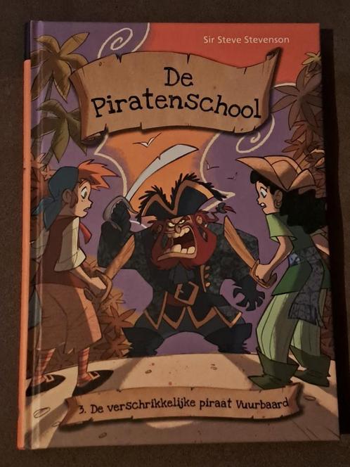 De Piratenschool - De verschrikkelijke piraat vuurbaard, Boeken, Kinderboeken | Jeugd | onder 10 jaar, Zo goed als nieuw, Ophalen of Verzenden