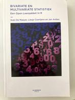 Bivariate en multivariate statistiek, Boeken, Sociale wetenschap, Nieuw, Ophalen, Sven De Maeyer, Liesje Co