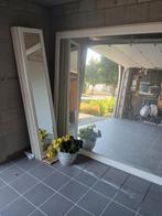 Spiegels met houten kader, Huis en Inrichting, Woonaccessoires | Spiegels, Ophalen, Gebruikt