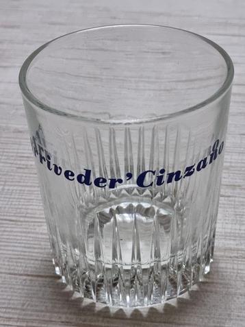 ARRIVEDER CINZANO, Enlèvement ou Envoi, Neuf, Verres et Verres à shot