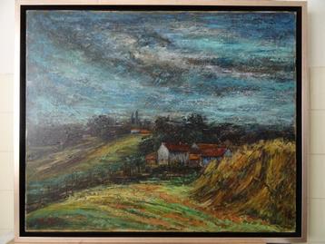 Schilderij Frans Ronda schilderij 94x78cm Afhaalprijs 149e beschikbaar voor biedingen