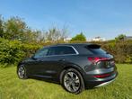 Mooie audi  etron 55 quattro S- line van 2019, Auto's, Grijs, Particulier, Dealer onderhouden, Airconditioning