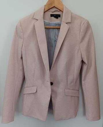 Lichtroze blazer, maat 38. beschikbaar voor biedingen