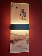 Appliques murales chinoises/japonaises 2 pièces 15x40cm, Enlèvement ou Envoi, Comme neuf
