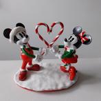 Mickey en Minnie beeld, Verzamelen, Disney, Ophalen, Mickey Mouse, Zo goed als nieuw, Beeldje of Figuurtje