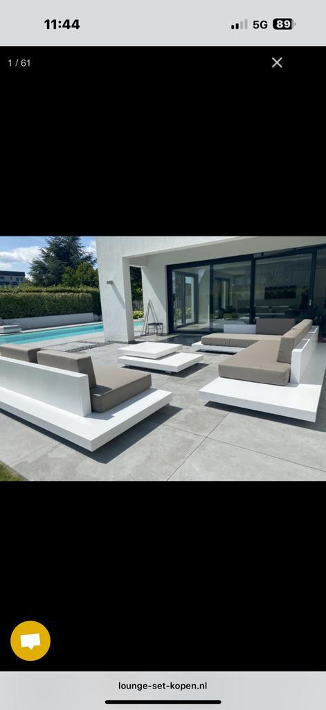 Design loungeset in diverse uurvoeringen, Tuin en Terras, Tuinmeubel-accessoires, Verzenden