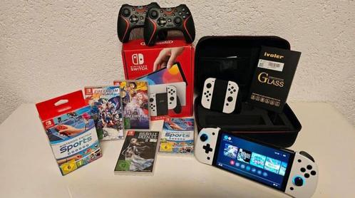 Nintendo switch oled, Games en Spelcomputers, Spelcomputers | Nintendo Switch, Zo goed als nieuw, Switch OLED, Ophalen of Verzenden