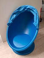 LÖMSK Draaifauteuil IKEA blauw draaistoel ruststoel autis, Kinderen en Baby's, Ophalen, Zo goed als nieuw