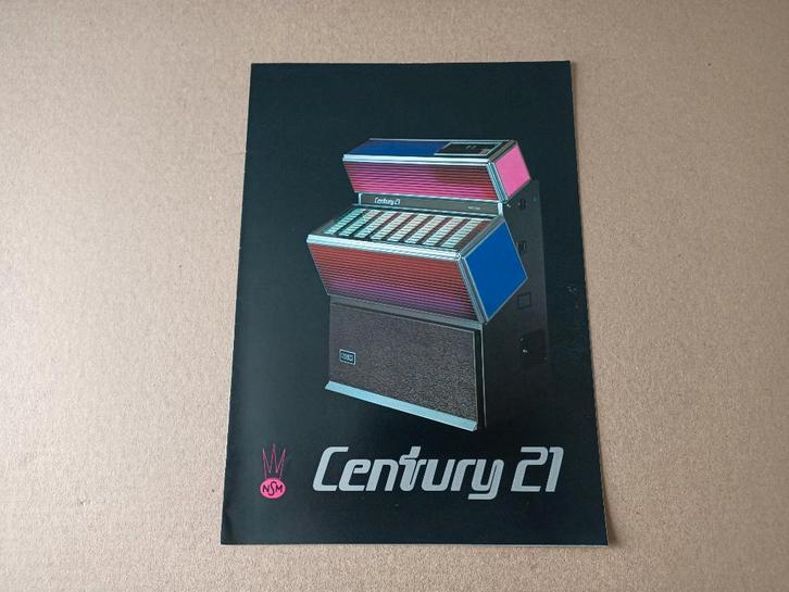 Folder: NSM Century 21 (1973) jukebox, Verzamelen, Automaten | Jukeboxen, Verzenden