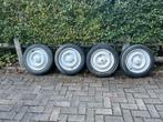 Citroën 2 pk banden op velg 4, Ophalen, Gebruikt, Banden en Velgen