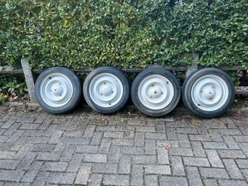 Citroën 2 pk banden op velg 4 beschikbaar voor biedingen