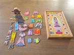 Magnetic girl dress up : magnetische houten aankleedpop, Ophalen, Gebruikt