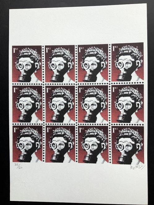 Banksy Weapons of mass litho, Antiek en Kunst, Kunst | Litho's en Zeefdrukken, Ophalen of Verzenden