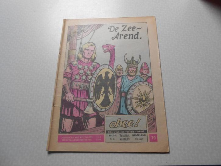 Ohee 70 De zeearend 1964., Boeken, Stripverhalen, Gelezen, Eén stripboek, Ophalen of Verzenden