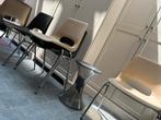 6 Vintage design Jac Vogels by Marko stoelen, chroom, Ophalen, Huis en Inrichting