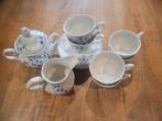 Ongebruikte vintage koffieset pontesa ironstone., Ophalen of Verzenden