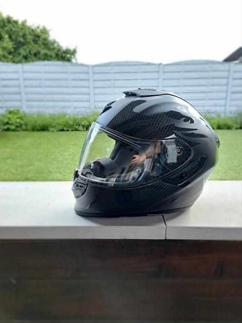 SCORPION EXO-1400 Air Carbon Obscura, Motoren, Kleding | Motorhelmen, Ophalen of Verzenden