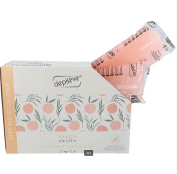 Paraffine perzik - hand & voetverzorging - 6 dozen. NIEUW beschikbaar voor biedingen