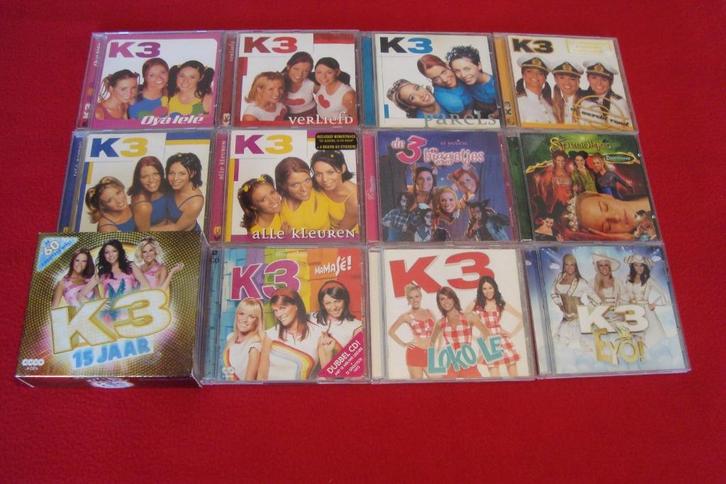 k3 cd's, Cd's en Dvd's, Cd's | Kinderen en Jeugd, Muziek, Ophalen of Verzenden