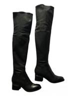 Rachel Zoe 100% leder knielaarzen - EUR 36, Hoge laarzen, Verzenden, Zwart, Nieuw