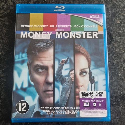 Money Monster Blu-ray NL FR, CD & DVD, Blu-ray, Comme neuf, Thrillers et Policier, Enlèvement ou Envoi