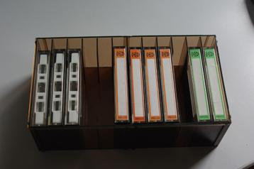 cassettes audio, En néerlandais, Pré-enregistrées, Avec boîte de rangement, étagère ou coffret, Enlèvement