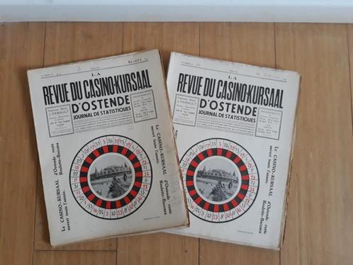 CASINO KURSAAL D’OSTENDE – Revues de 1939 (18 numéros), Collections, Revues, Journaux & Coupures, Journal, Enlèvement ou Envoi
