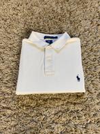 Polo Ralph Lauren emblématique bleu et blanc, Enlèvement ou Envoi, Polo Ralph Lauren, Blanc, Taille 52/54 (L)