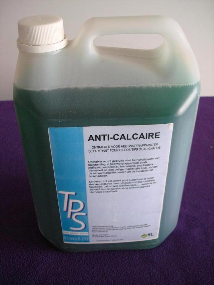 Anti Calcaire ontkalker voor heetwaterapparaten 5 L., Elektronische apparatuur, Koffiezetapparaten, Nieuw, Ophalen