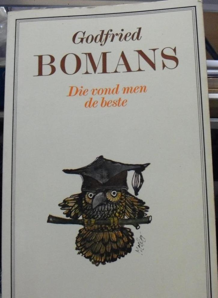 Die vond men de beste, Godfried Bomans, Boeken, Humor, Zo goed als nieuw, Verzenden