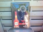 Metalen reclamebord Bisquit cognac., Ophalen of Verzenden, Nieuw, Reclamebord