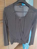 Mooie blouse zwart en wit van Senso, Zo goed als nieuw, Ophalen, Maat 38/40 (M), Senso