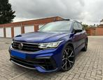 Volkswagen Tiguan R 2021 2.0 TSI 320PK Lapiz Blue Full Optio, Automaat, Leder, Particulier, Dealer onderhouden