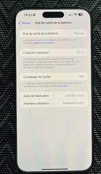 iPhone 15 pro max 256 gigas, 256 GB, 86 %, IPhone 15 Pro Max, Comme neuf