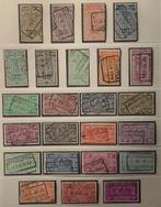 Nrs. TR213-TR235. 1940. G.. Rijkswapen/opdruk “B”.OBP:13,75e, Postzegels en Munten, Postzegels | Europa | België, Spoor van plakker